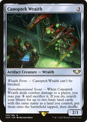 Canoptek Wraith [Warhammer 40,000] - The Mythic Store | 24h Order Processing