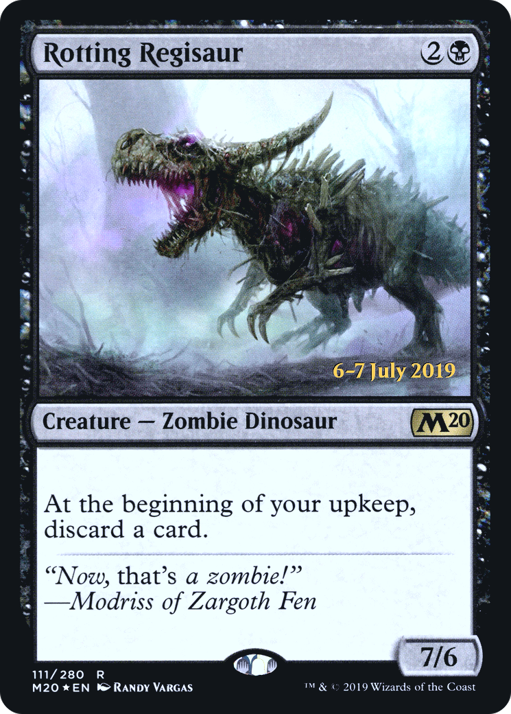 Rotting Regisaur [Core Set 2020 Prerelease Promos] - The Mythic Store | 24h Order Processing