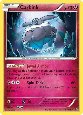 Carbink (47/108) [XY: Roaring Skies] - The Mythic Store | 24h Order Processing