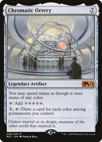 Chromatic Orrery (Promo Pack) [Core Set 2021 Promos] - The Mythic Store | 24h Order Processing