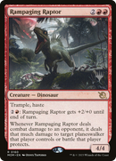 Rampaging Raptor (Promo Pack) [March of the Machine Promos] - The Mythic Store | 24h Order Processing