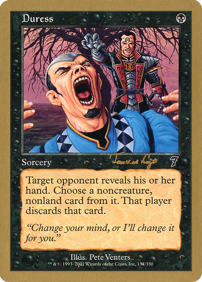 Duress (Tom van de Logt) [World Championship Decks 2001] - The Mythic Store | 24h Order Processing
