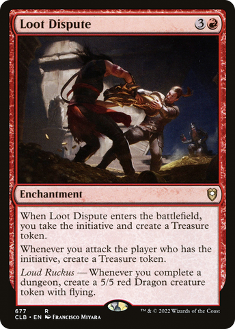 Loot Dispute [Commander Legends: Battle for Baldur's Gate] - The Mythic Store | 24h Order Processing