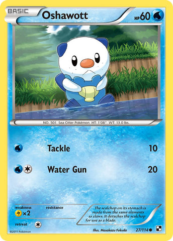 Oshawott (27/114) [Alternate Art Promos] - The Mythic Store | 24h Order Processing