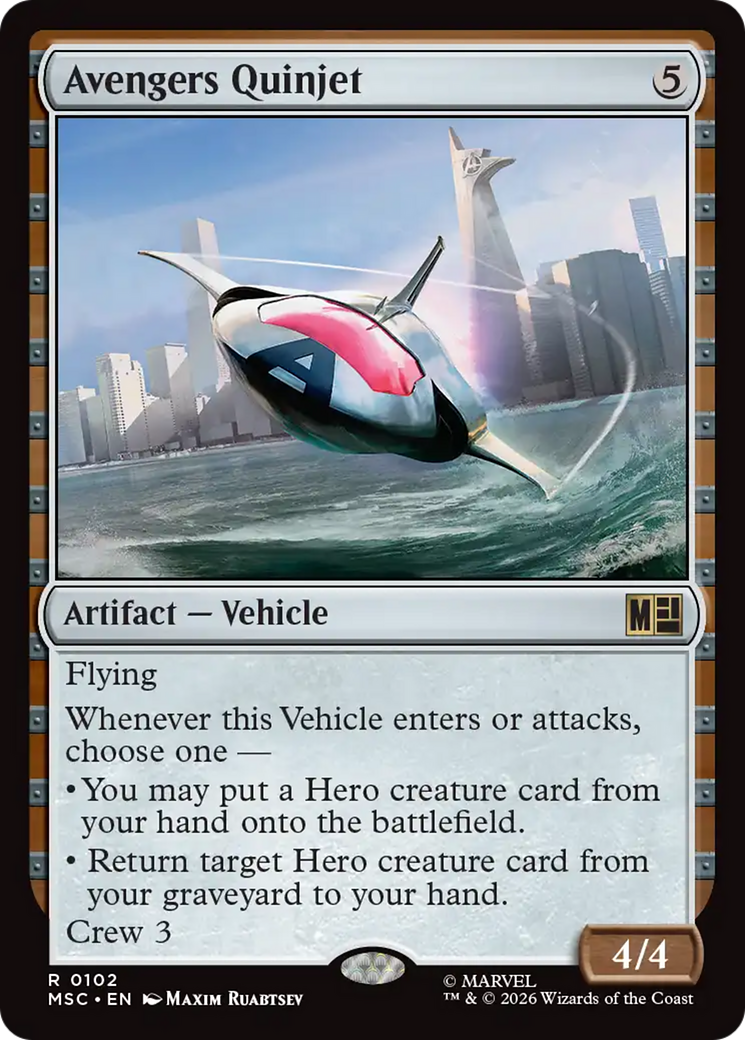 Avengers Quinjet [Marvel Super Heroes Commander] - The Mythic Store | 24h Order Processing