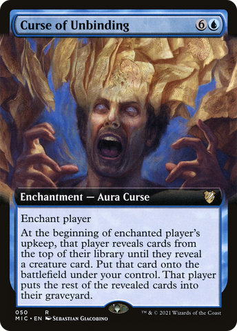 Curse of Unbinding (Extended Art) [Innistrad: Midnight Hunt Commander] - The Mythic Store | 24h Order Processing