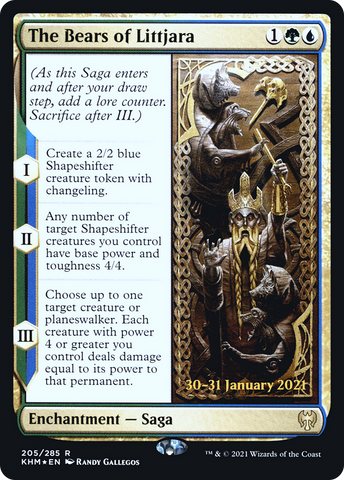 The Bears of Littjara [Kaldheim Prerelease Promos] - The Mythic Store | 24h Order Processing