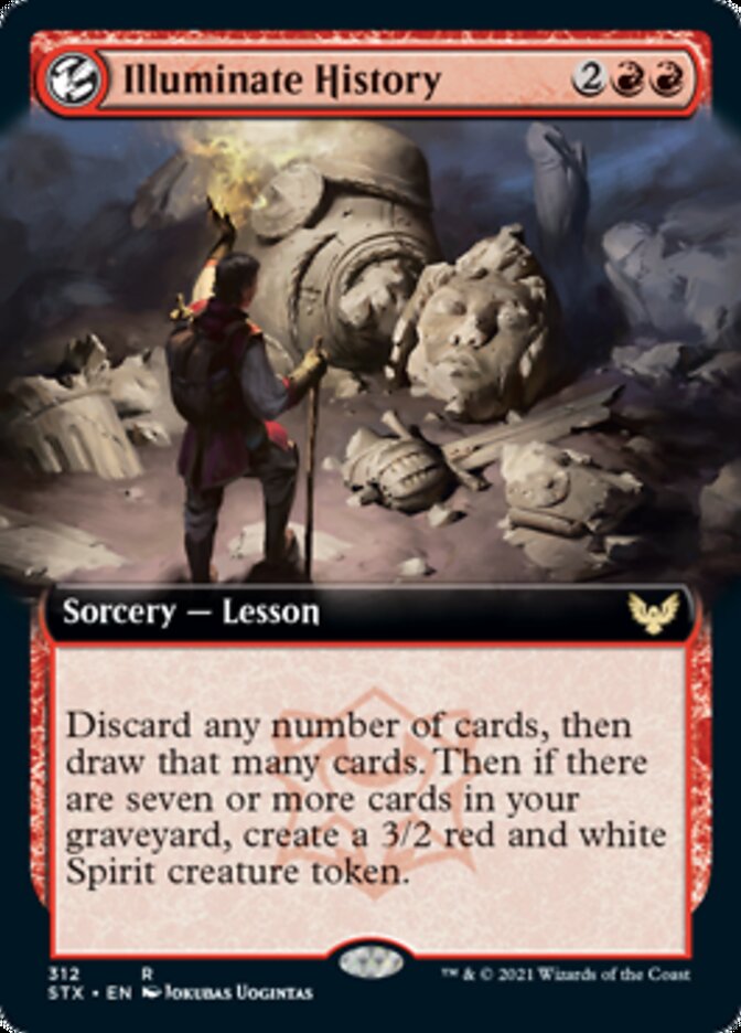 Illuminate History (Extended Art) [Strixhaven: School of Mages] - The Mythic Store | 24h Order Processing