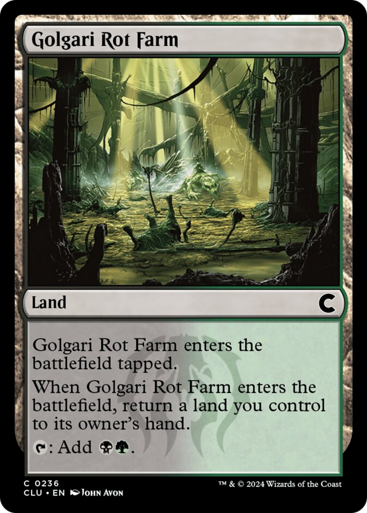 Golgari Rot Farm [Ravnica: Clue Edition] - The Mythic Store | 24h Order Processing