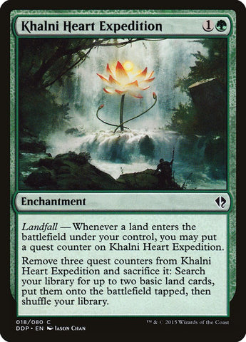 Khalni Heart Expedition [Duel Decks: Zendikar vs. Eldrazi] - The Mythic Store | 24h Order Processing