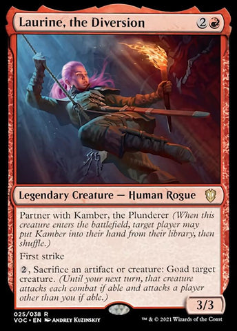 Laurine, the Diversion [Innistrad: Crimson Vow Commander] - The Mythic Store | 24h Order Processing