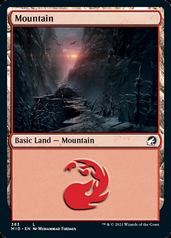 Mountain (383) [Innistrad: Midnight Hunt] - The Mythic Store | 24h Order Processing