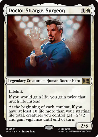 Doctor Strange, Surgeon [Marvel Super Heroes Commander] - The Mythic Store | 24h Order Processing