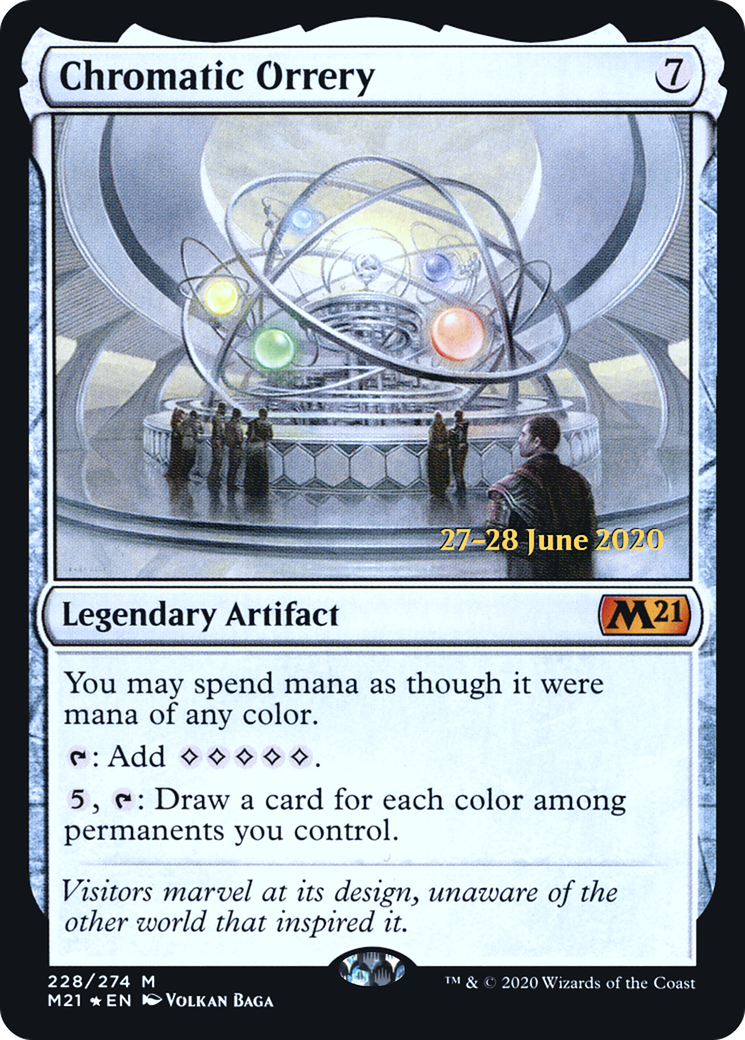 Chromatic Orrery [Core Set 2021 Prerelease Promos] - The Mythic Store | 24h Order Processing