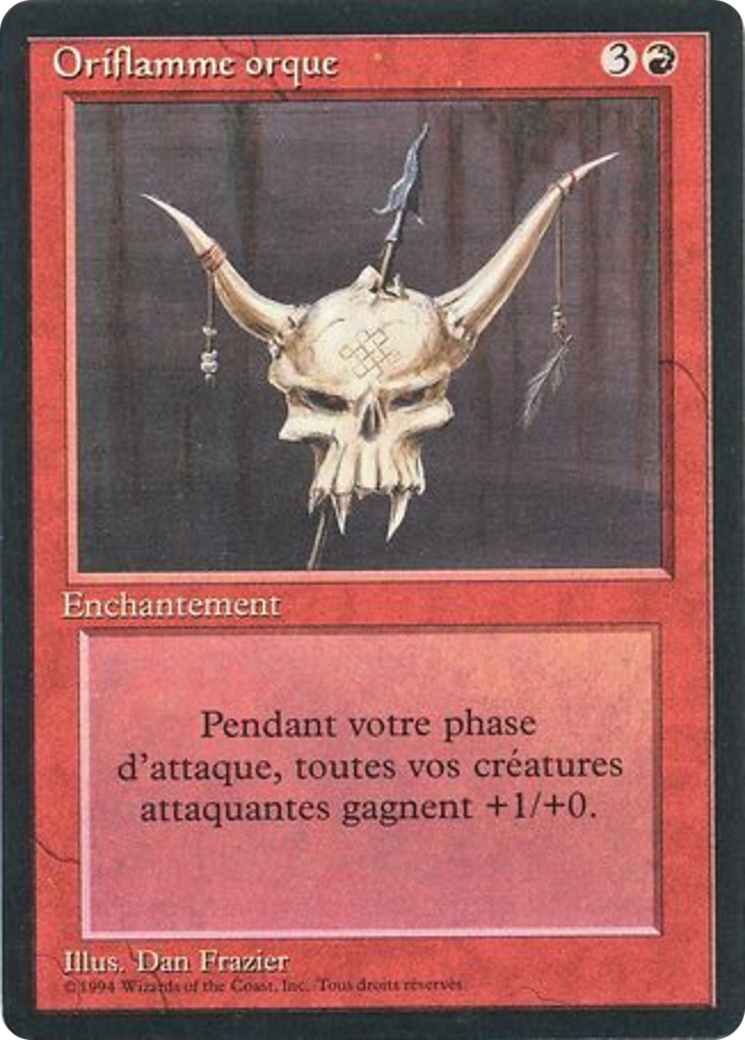 Orcish Oriflamme [Foreign Black Border] - The Mythic Store | 24h Order Processing