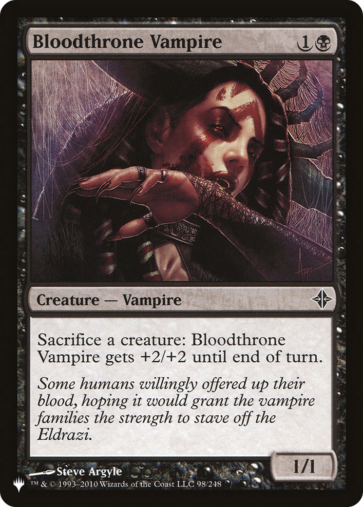 Bloodthrone Vampire [The List Reprints] - The Mythic Store | 24h Order Processing