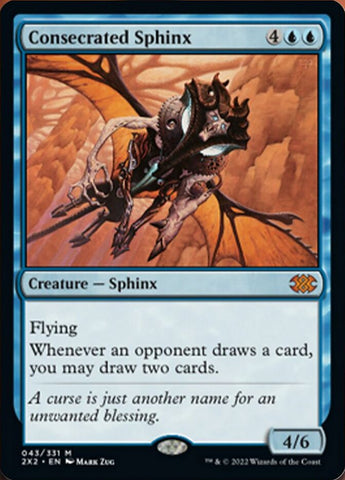 Consecrated Sphinx [Double Masters 2022] - The Mythic Store | 24h Order Processing