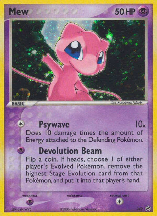 Mew (040) [Nintendo: Black Star Promos] - The Mythic Store | 24h Order Processing