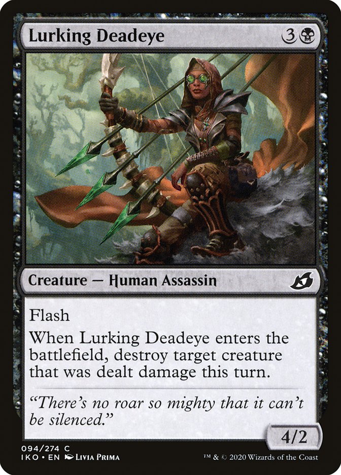 Lurking Deadeye [Ikoria: Lair of Behemoths] - The Mythic Store | 24h Order Processing