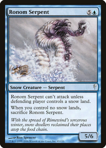 Ronom Serpent [Coldsnap] - The Mythic Store | 24h Order Processing