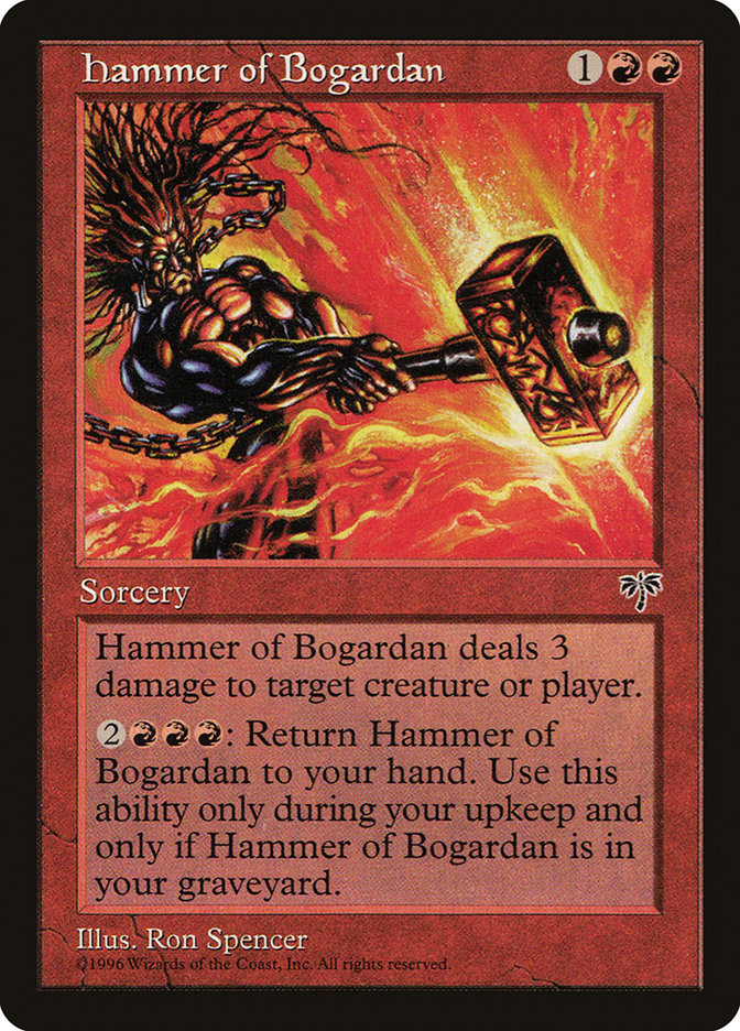 Hammer of Bogardan [Mirage] - The Mythic Store | 24h Order Processing