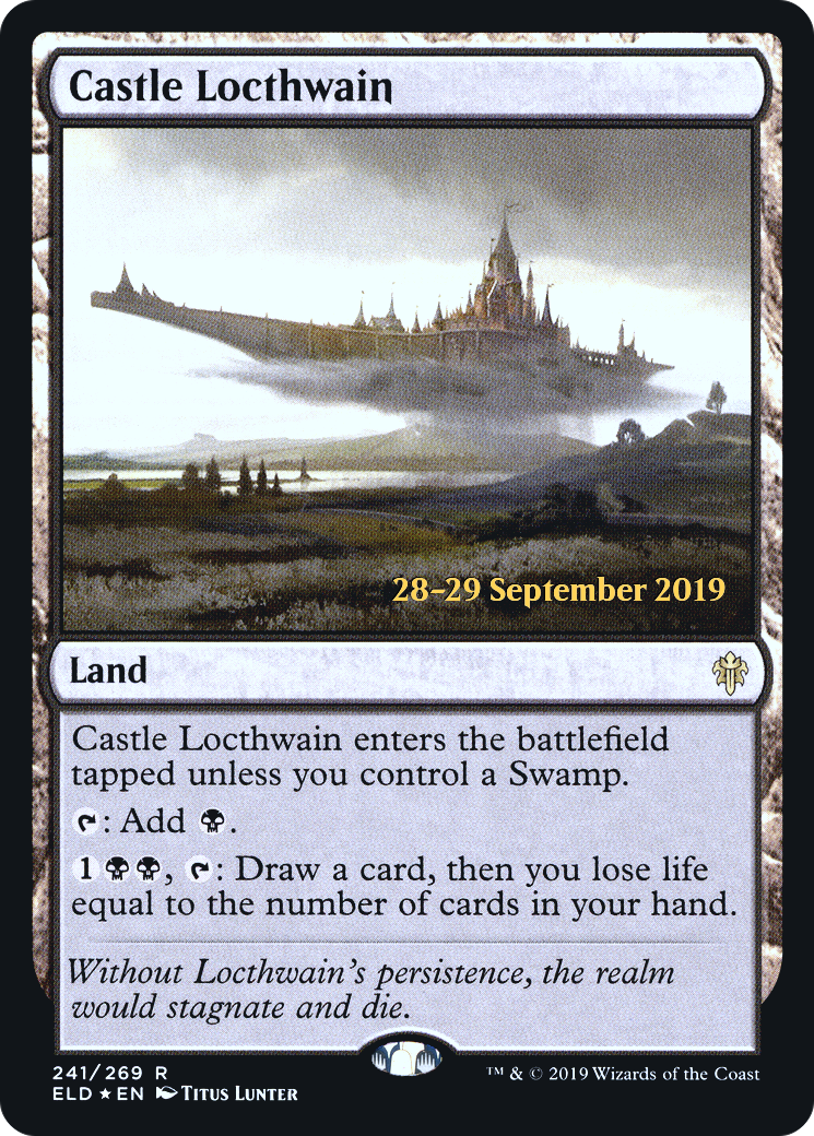 Castle Locthwain [Throne of Eldraine Prerelease Promos] - The Mythic Store | 24h Order Processing