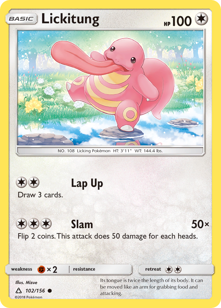 Lickitung (102/156) [Sun & Moon: Ultra Prism] - The Mythic Store | 24h Order Processing