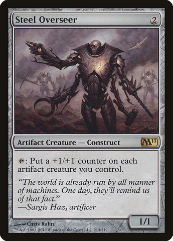 Steel Overseer [Magic 2011] - The Mythic Store | 24h Order Processing