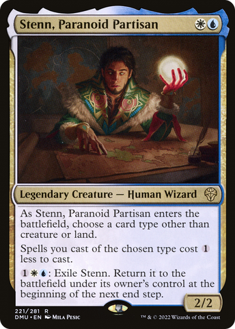 Stenn, Paranoid Partisan [Dominaria United] - The Mythic Store | 24h Order Processing