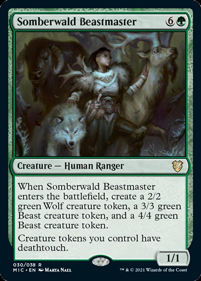 Somberwald Beastmaster [Innistrad: Midnight Hunt Commander] - The Mythic Store | 24h Order Processing