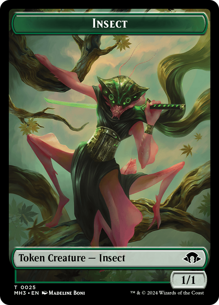 Insect Token (0025) [Modern Horizons 3 Tokens] - The Mythic Store | 24h Order Processing