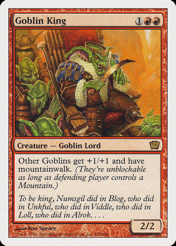 Goblin King [Ninth Edition] - The Mythic Store | 24h Order Processing