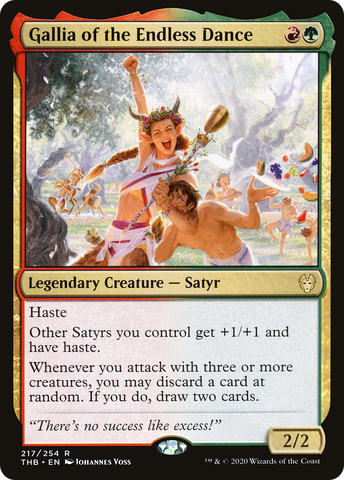 Gallia of the Endless Dance [Theros Beyond Death] - The Mythic Store | 24h Order Processing