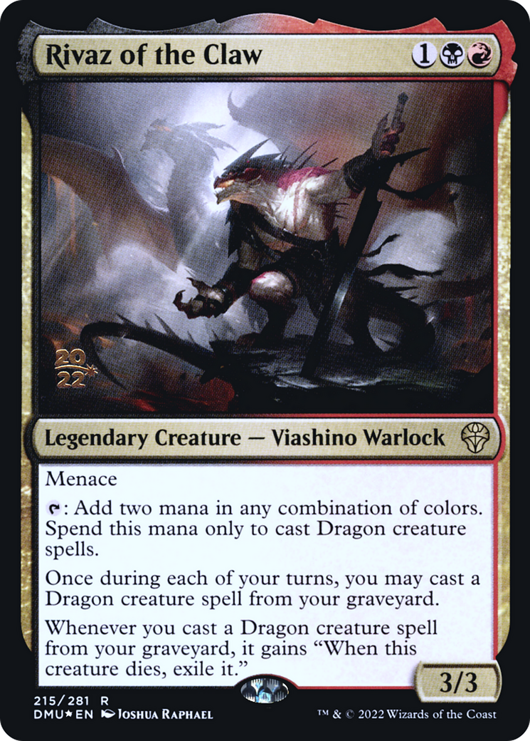 Rivaz of the Claw [Dominaria United Prerelease Promos] - The Mythic Store | 24h Order Processing