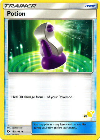 Potion (127/149) (Pikachu Stamp #20) [Battle Academy 2020] - The Mythic Store | 24h Order Processing