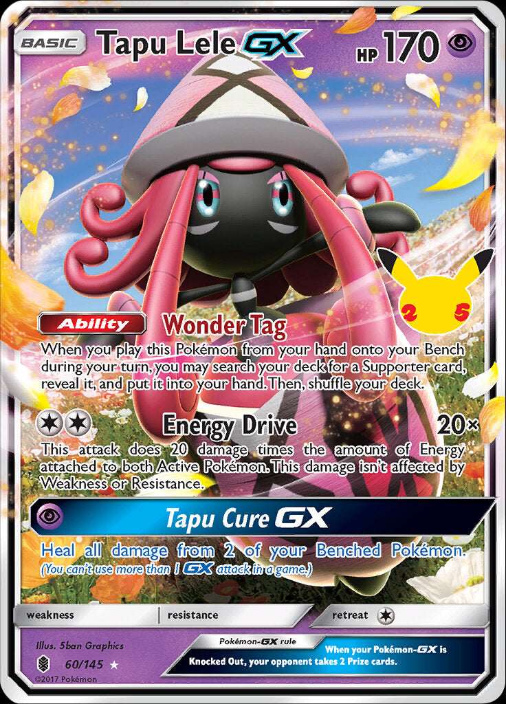 Tapu Lele GX (60/145) [Celebrations: 25th Anniversary - Classic Collection] - The Mythic Store | 24h Order Processing