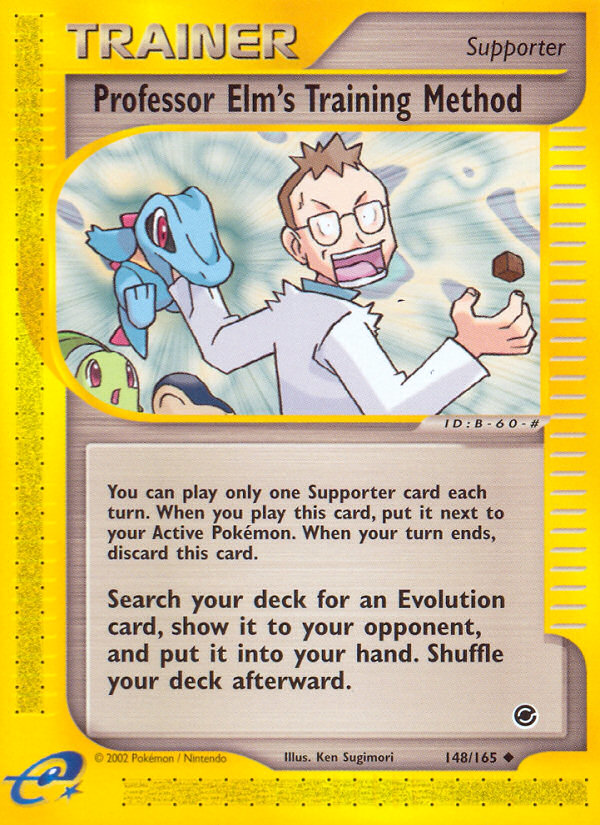 Professor Elm's Training Method (148/165) [Expedition: Base Set] - The Mythic Store | 24h Order Processing