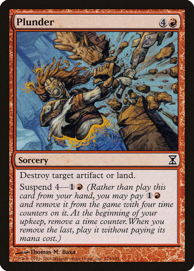 Plunder [Time Spiral] - The Mythic Store | 24h Order Processing