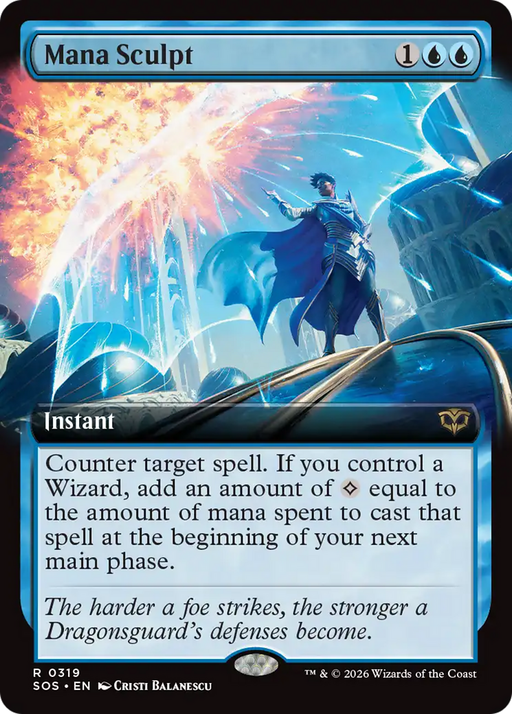 Mana Sculpt (Extended Art) [Secrets of Strixhaven] - The Mythic Store | 24h Order Processing