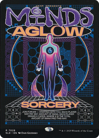 Minds Aglow (Rainbow Foil) [Secret Lair Drop Series] - The Mythic Store | 24h Order Processing