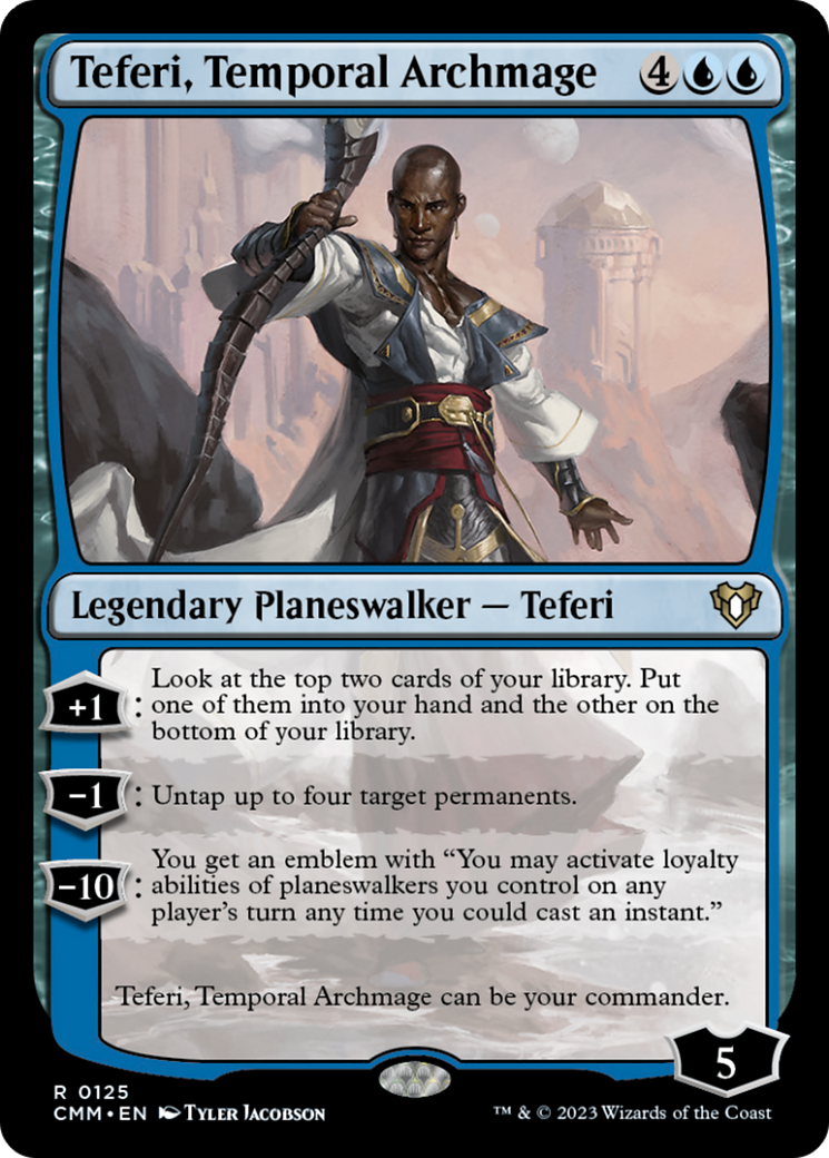 Teferi, Temporal Archmage [Commander Masters] - The Mythic Store | 24h Order Processing