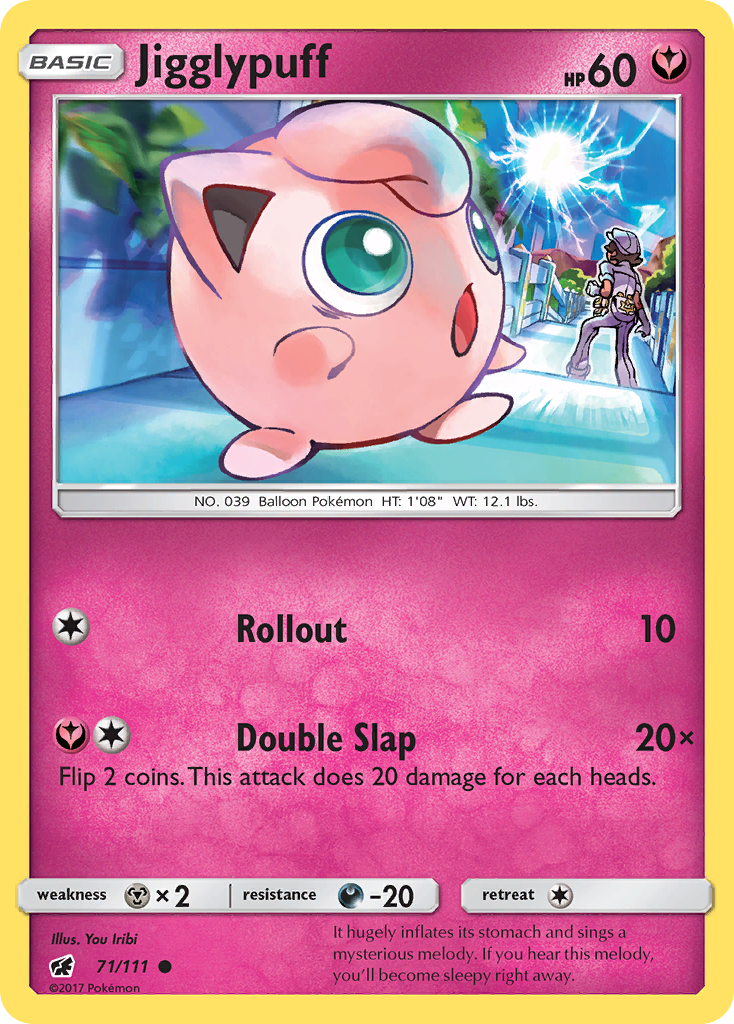 Jigglypuff (71/111) [Sun & Moon: Crimson Invasion] - The Mythic Store | 24h Order Processing