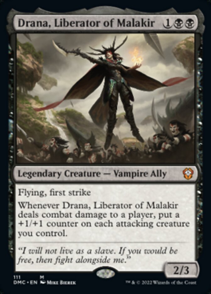 Drana, Liberator of Malakir [Dominaria United Commander] - The Mythic Store | 24h Order Processing