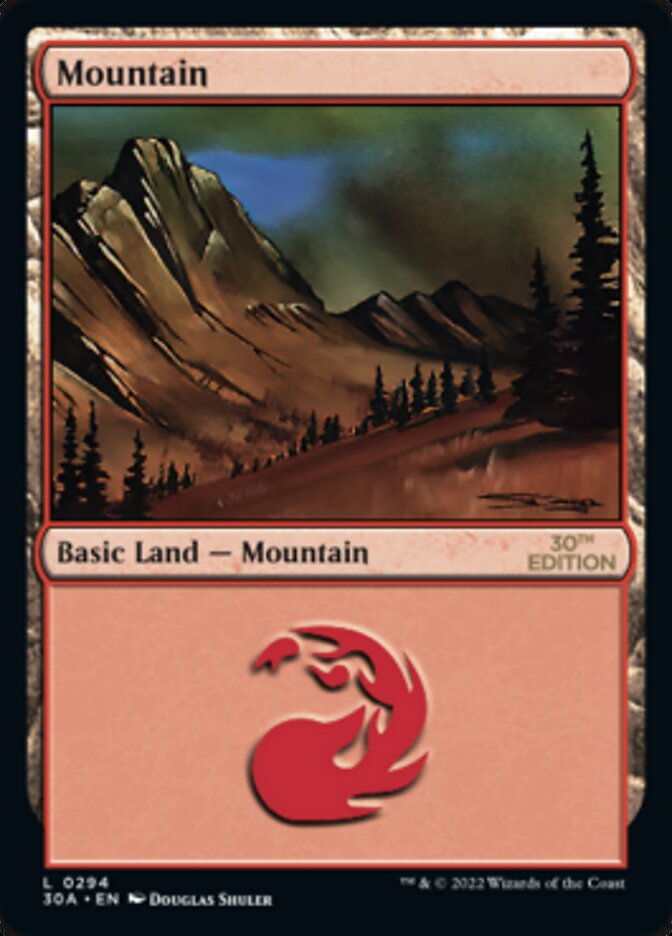 Mountain (294) [30th Anniversary Edition] - The Mythic Store | 24h Order Processing