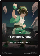 Earthbending Theme Card [Avatar: The Last Airbender Tokens] - The Mythic Store | 24h Order Processing