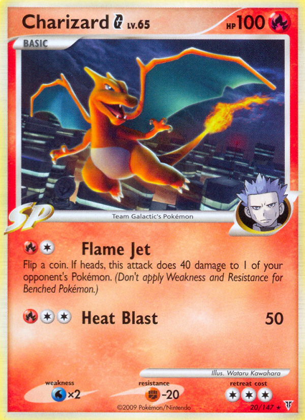 Charizard G (20/147) [Platinum: Supreme Victors] - The Mythic Store | 24h Order Processing
