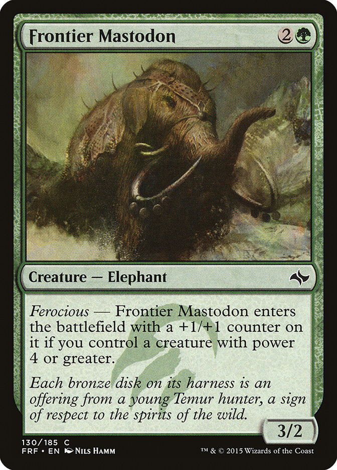 Frontier Mastodon [Fate Reforged] - The Mythic Store | 24h Order Processing