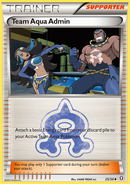Team Aqua Admin (25/34) [XY: Double Crisis] - The Mythic Store | 24h Order Processing