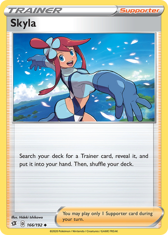 Skyla (166/192) [Sword & Shield: Rebel Clash] - The Mythic Store | 24h Order Processing