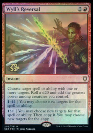 Wyll's Reversal [Commander Legends: Battle for Baldur's Gate Prerelease Promos] - The Mythic Store | 24h Order Processing